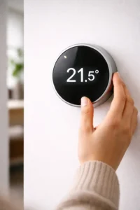 Thermostaat bijstellen bij variable stroomprijs